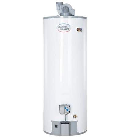 American Standard 40-gallon natural gas storage tank water heater