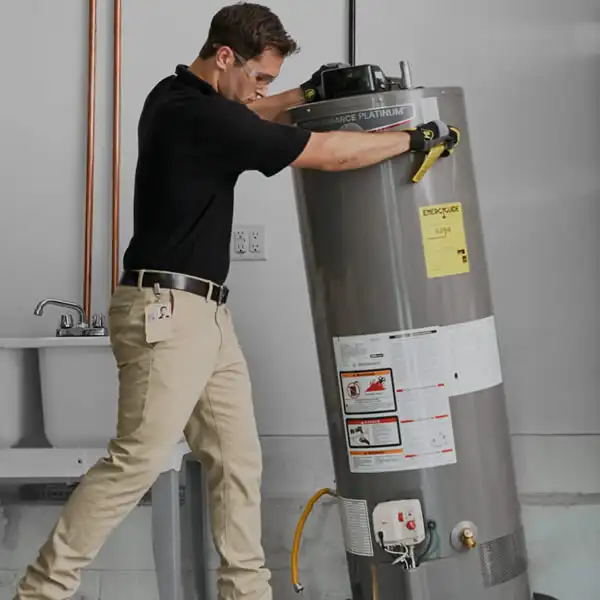 Water heater replacement by Simeone Plumbing