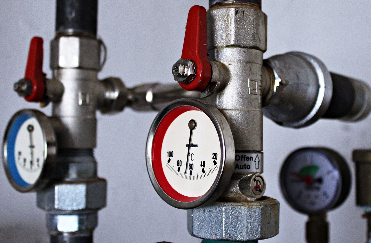 Pressure reducing valve installed by Simeone Plumbing