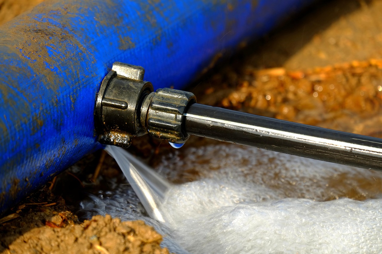 Simeone Plumbing exposing a hidden water-line leak